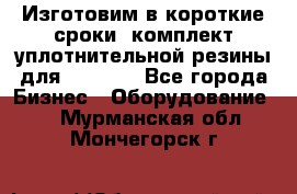 Изготовим в короткие сроки  комплект уплотнительной резины для XRB 6,  - Все города Бизнес » Оборудование   . Мурманская обл.,Мончегорск г.